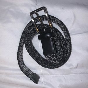 Set of 2 braided/weaved style belts